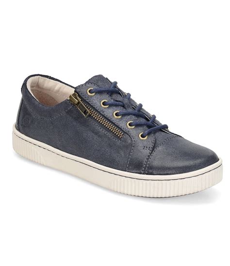 navy blue leather sneakers women's